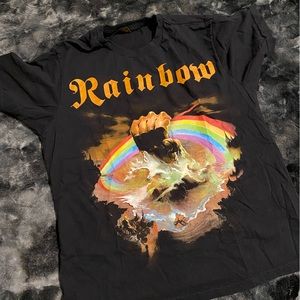 RAINBOW RISING DIO BAND TEE SIZE M